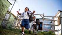 Two African schoolchildren Two African schoolchildren