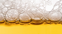 Photo of beer foam Photo of beer foam
